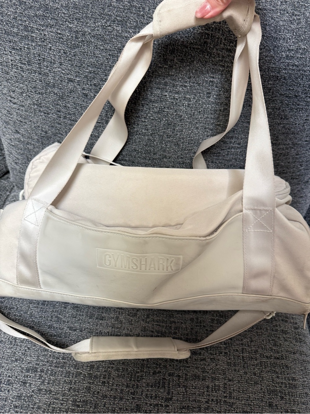Gymshark Cream Crossbody Bag